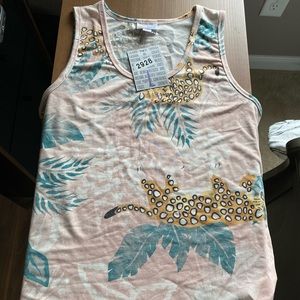 Lularoe Tank Top Cheetah print